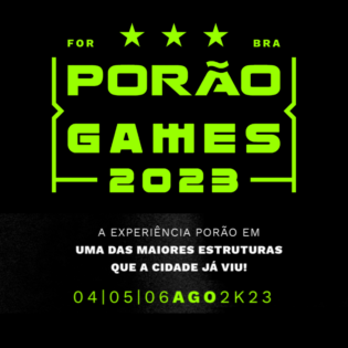 INSCRIÇÃO PORÃO GAMES 2023